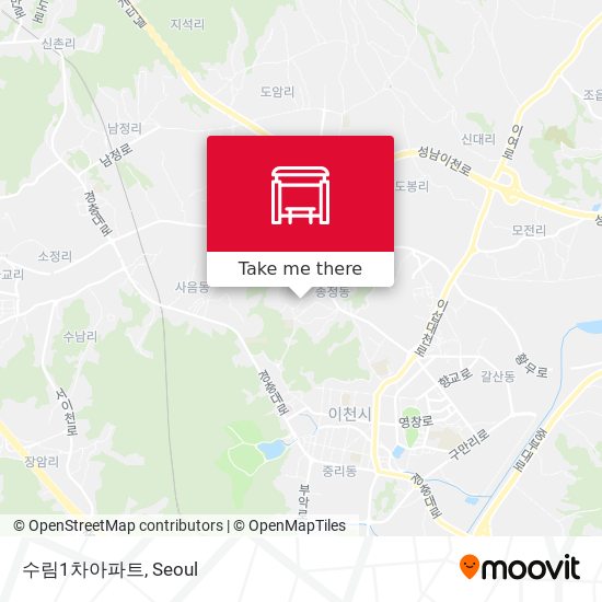 수림1차아파트 map