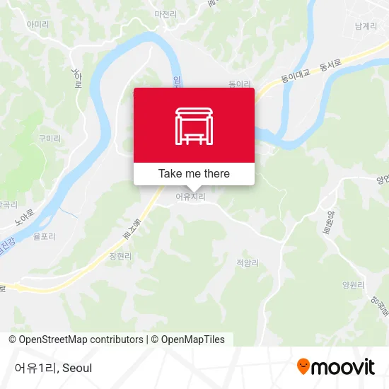 어유1리 map