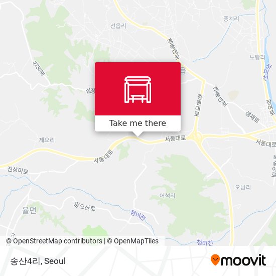 송산4리 map