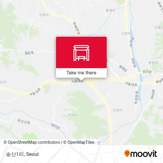 송산1리 map