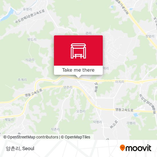 양촌리 map