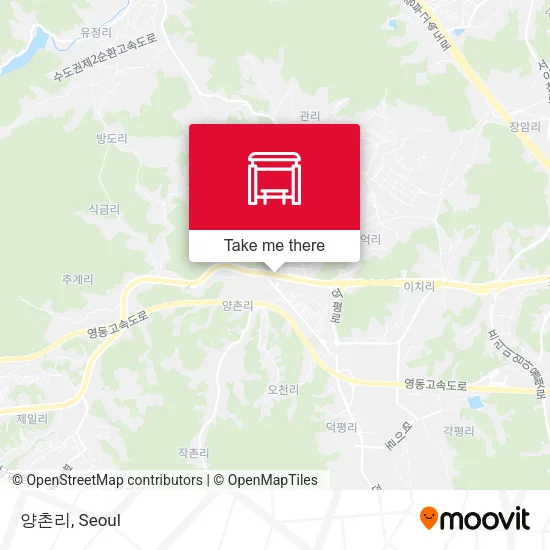 양촌리 map