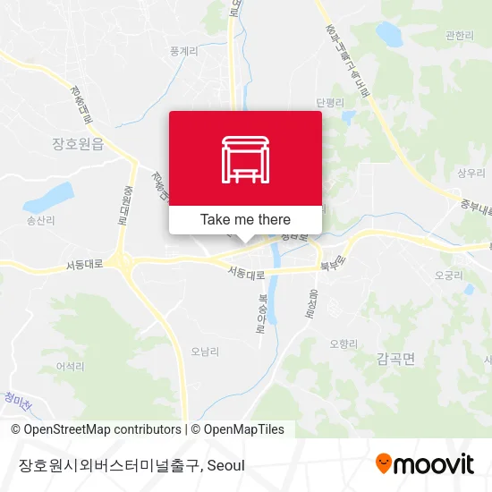장호원시외버스터미널출구 map