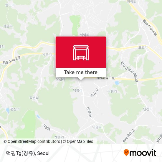 덕평Tg(경유) map