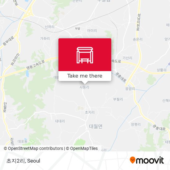초지2리 map