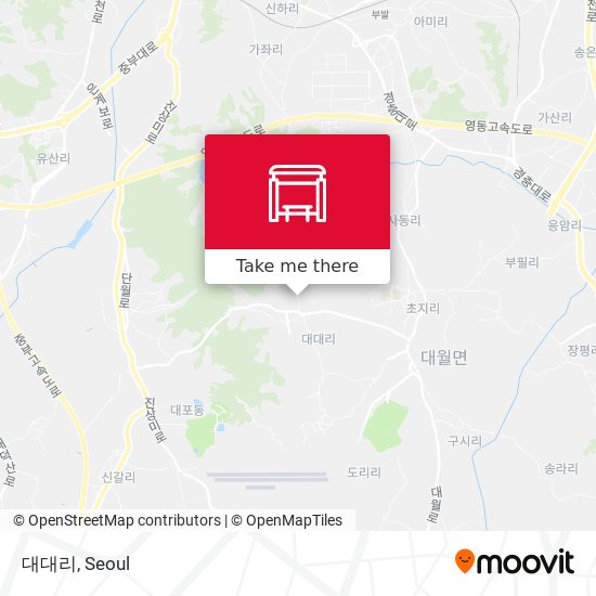 대대리 map