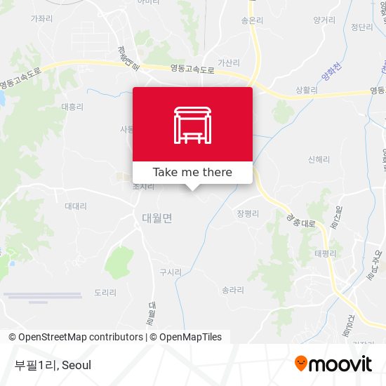 부필1리 map