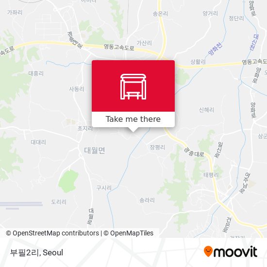 부필2리 map
