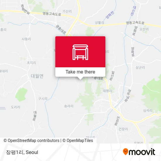 장평1리 map