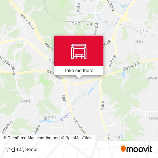유산4리 map