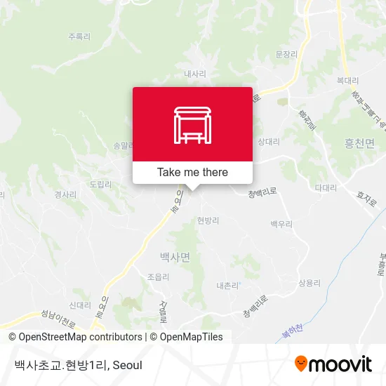 백사초교.현방1리 map