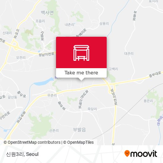 신원3리 map
