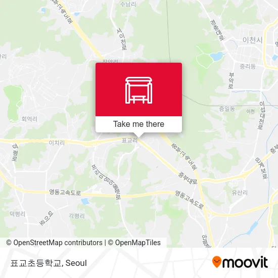 표교초등학교 map