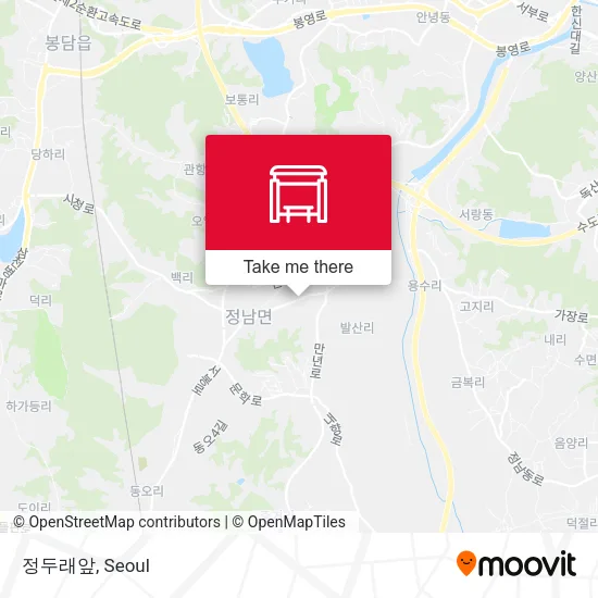 정두래앞 map