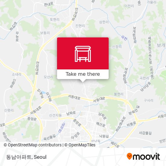 동남아파트 map