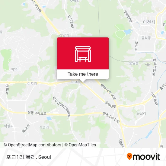포교1리.목리 map