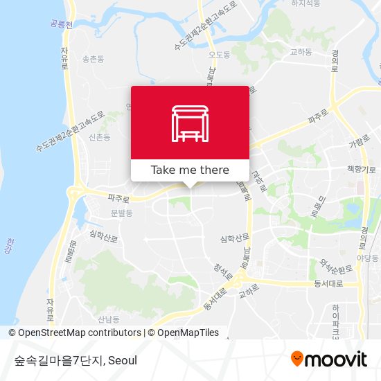 숲속길마을7단지 map