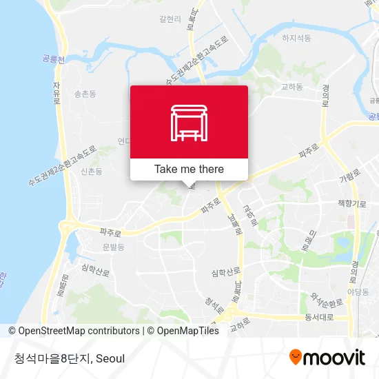 청석마을8단지 map