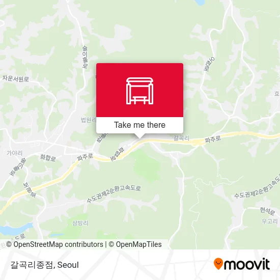 갈곡리종점 map