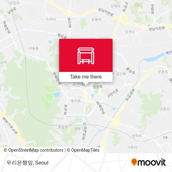 우리은행앞 map