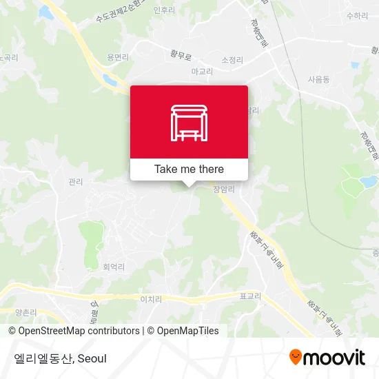 엘리엘동산 map