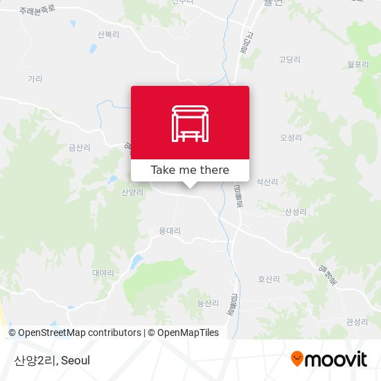 산양2리 map