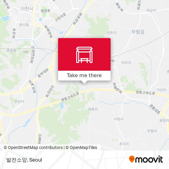 발전소앞 map