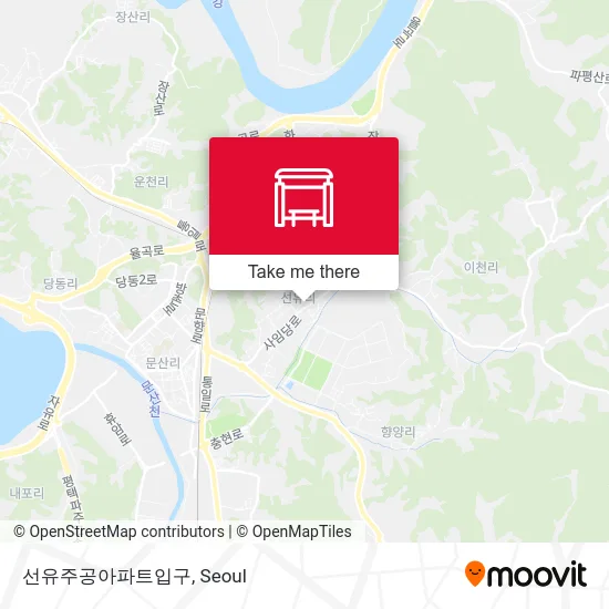 선유주공아파트입구 map