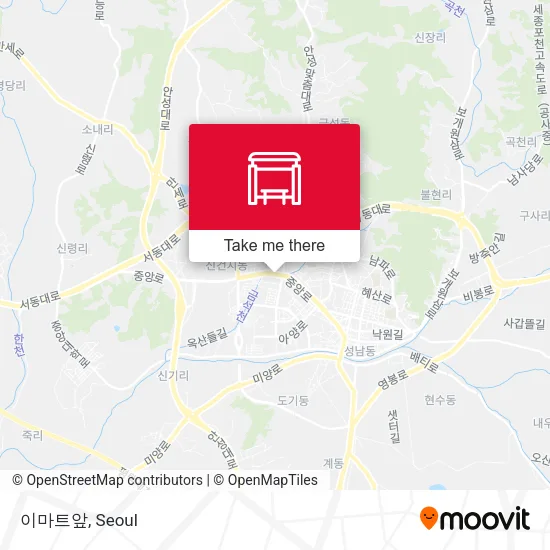 이마트앞 map