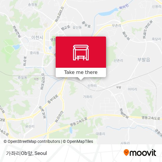 가좌리Ob앞 map