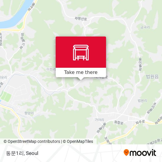 동문1리 map