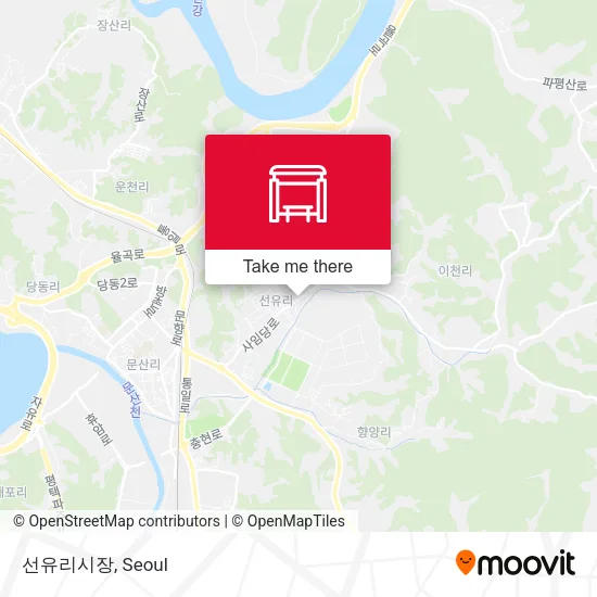 선유리시장 map
