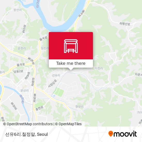 선유6리.칠정말 map