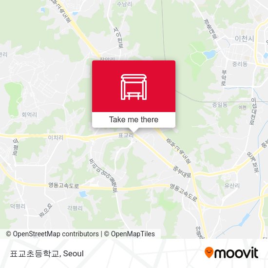 표교초등학교 map