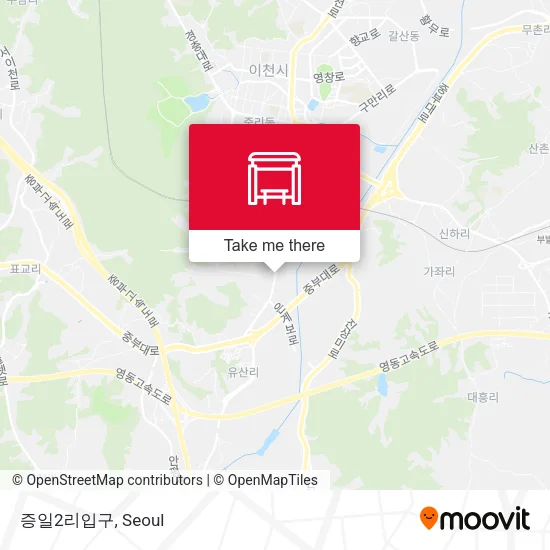 증일2리입구 map