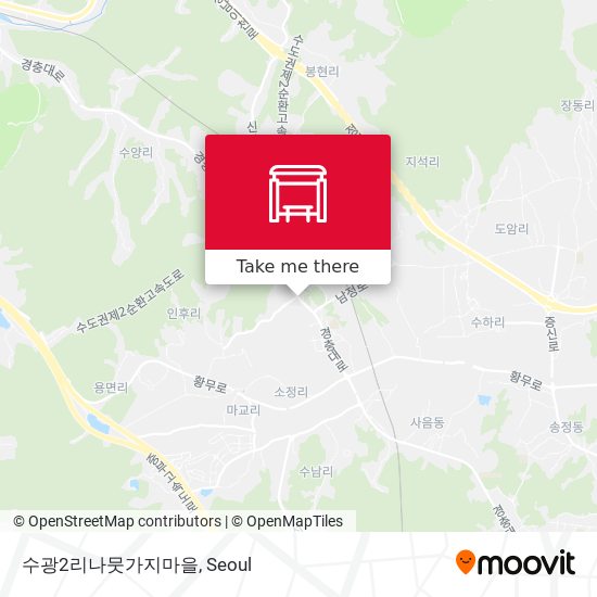 수광2리나뭇가지마을 map