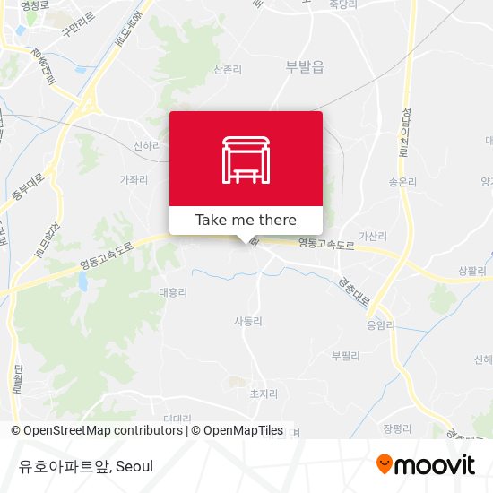 유호아파트앞 map