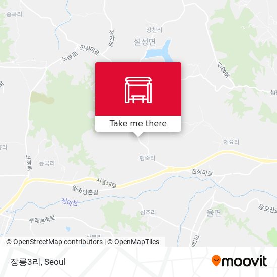 장릉3리 map