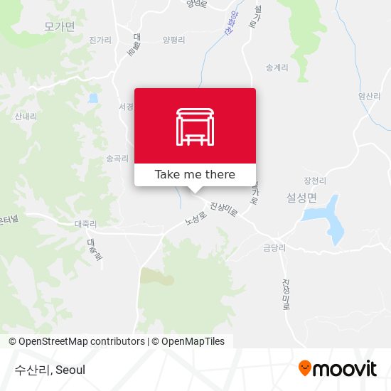 수산리 map