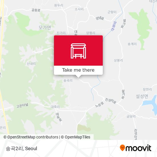 송곡2리 map