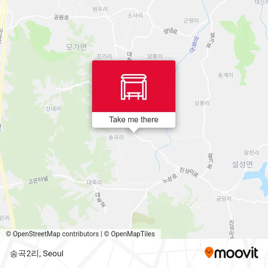 송곡2리 map