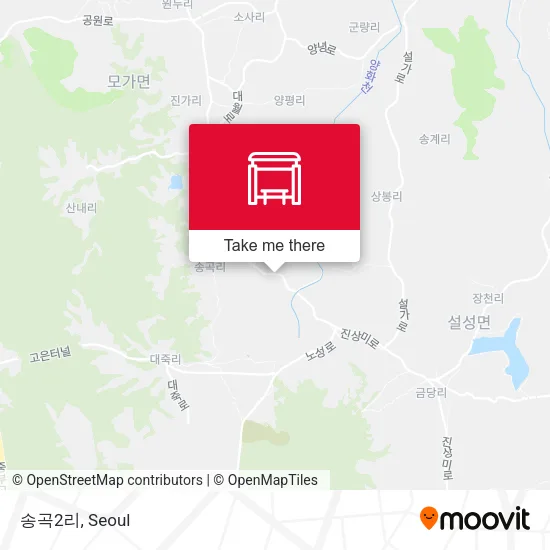 송곡2리 map
