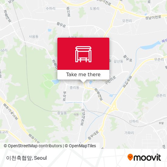 이천축협앞 map