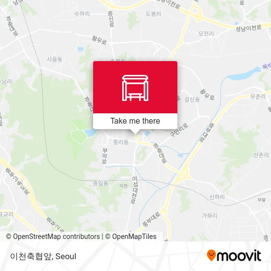 이천축협앞 map