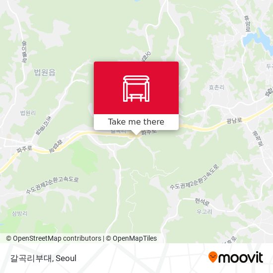 갈곡리부대 map