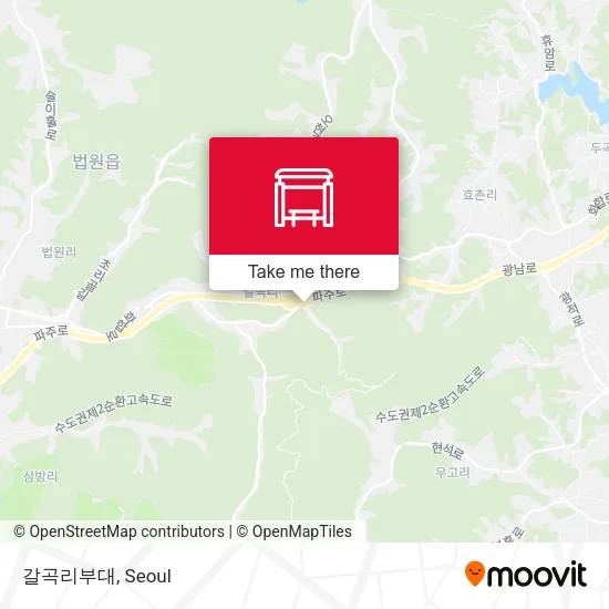 갈곡리부대 map