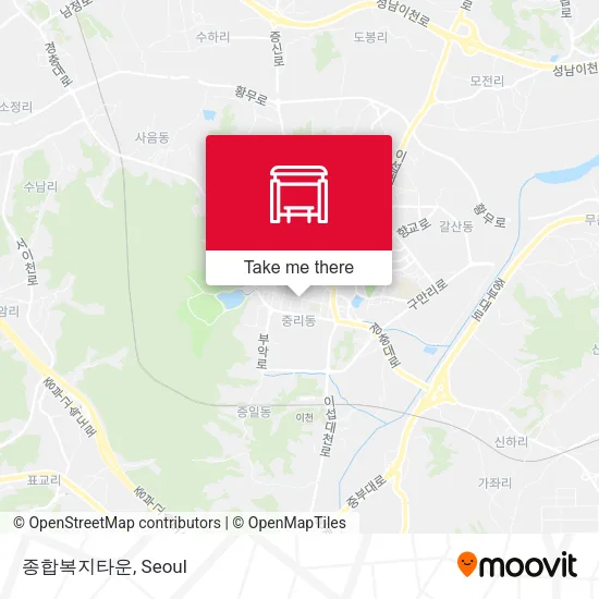 종합복지타운 map
