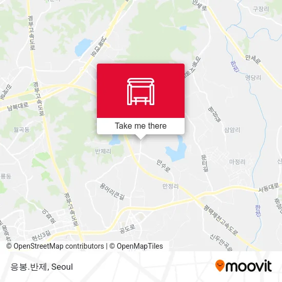 응봉.반제 map