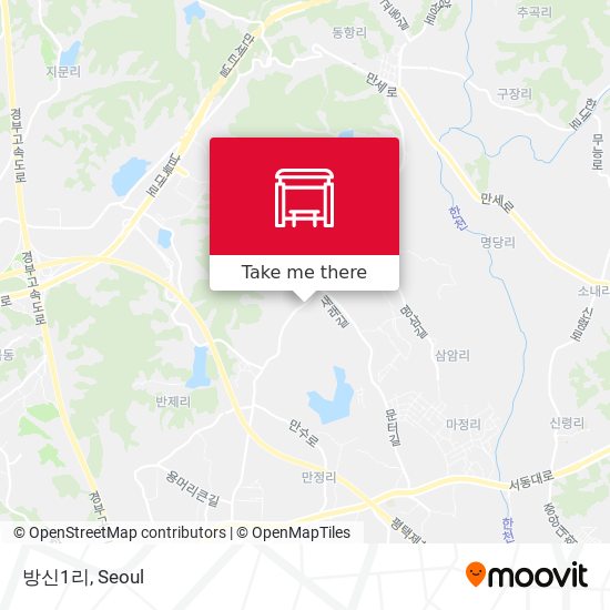방신1리 map