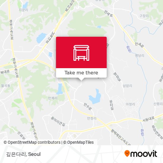 깊은다리 map